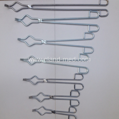 Professional Grade Stainless Steel Crucible Tongs